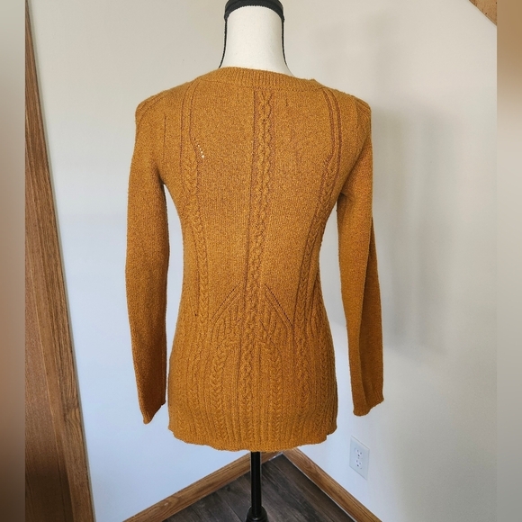 Sparrow by Anthropologie Marigold Cable Knit Sweater - Picture 4 of 6